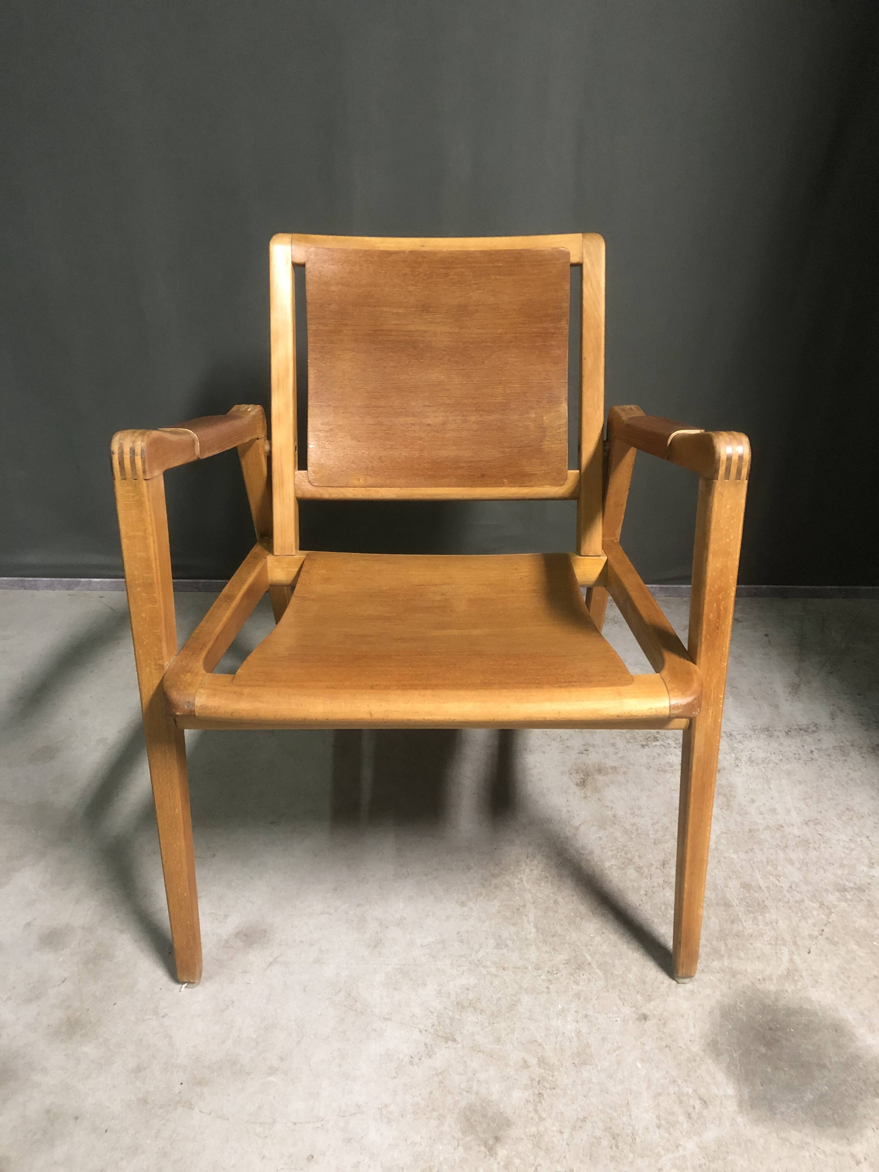 Axel larsson armchair for bodafors, 1950's.