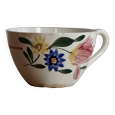 Antique ironstone tea cup Sarreguemines Digoin - Sélestat model