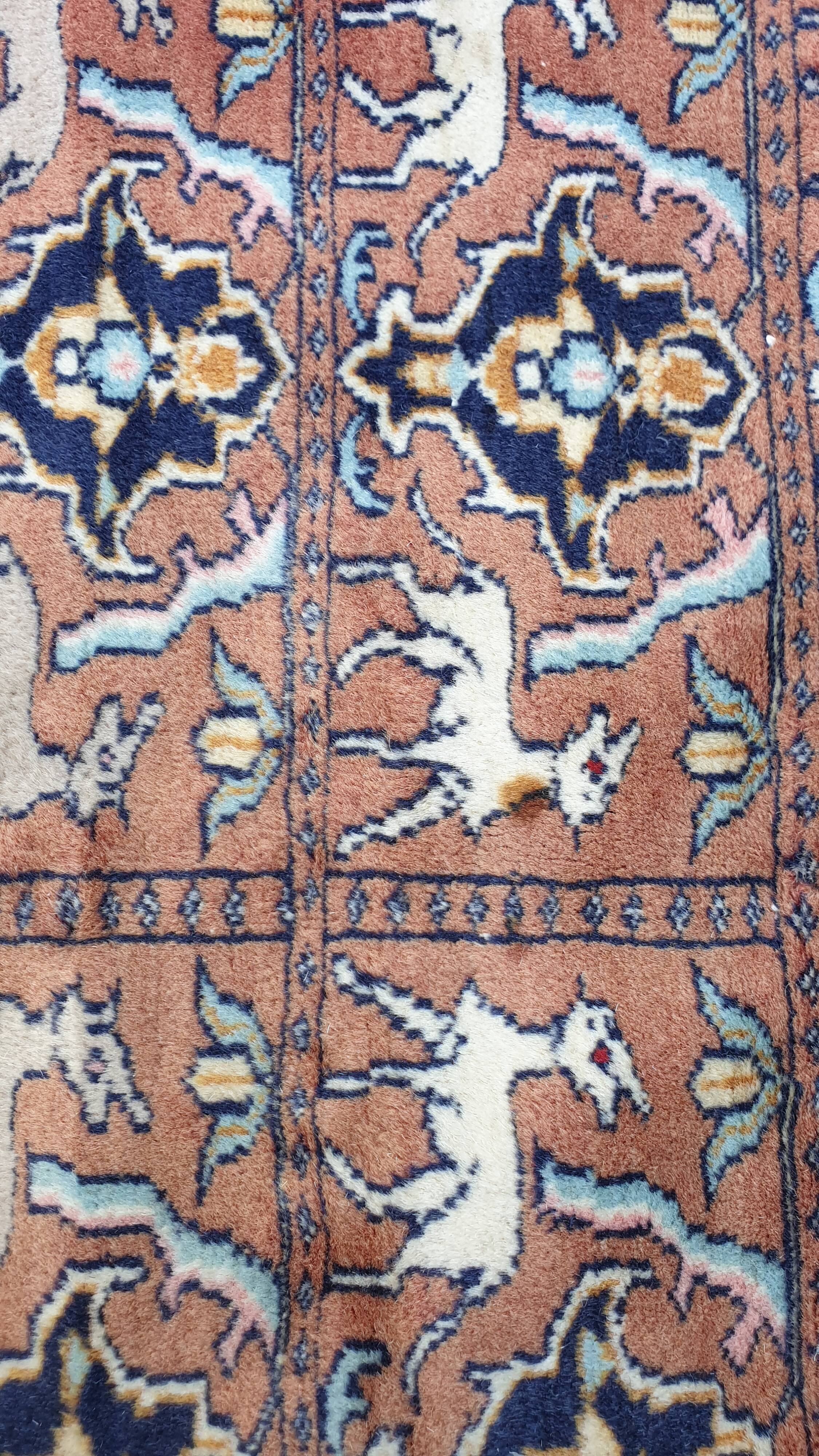 Oriental carpets silk wool