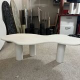 Table basse en béton ciré