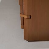 Solid elm sideboard, 1970s