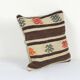 Vintage kilim cushion cover 30x30 cm