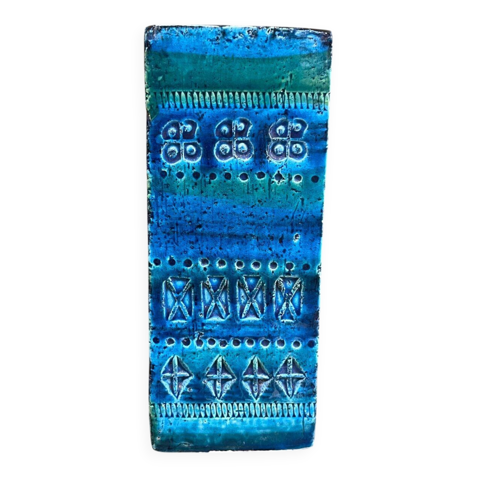 Vase en céramique Bitossi modèle Rimini par Aldo Londi