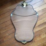 Miroir baroque doré
