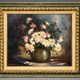 Gaston Noelanders, "Nature morte avec roses blanches."