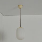 Suspension en verre du milieu du siècle années 1950