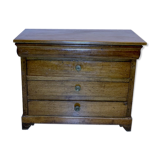Oak chest of drawers