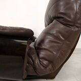 Ligne Roset Marsala set - brown leather