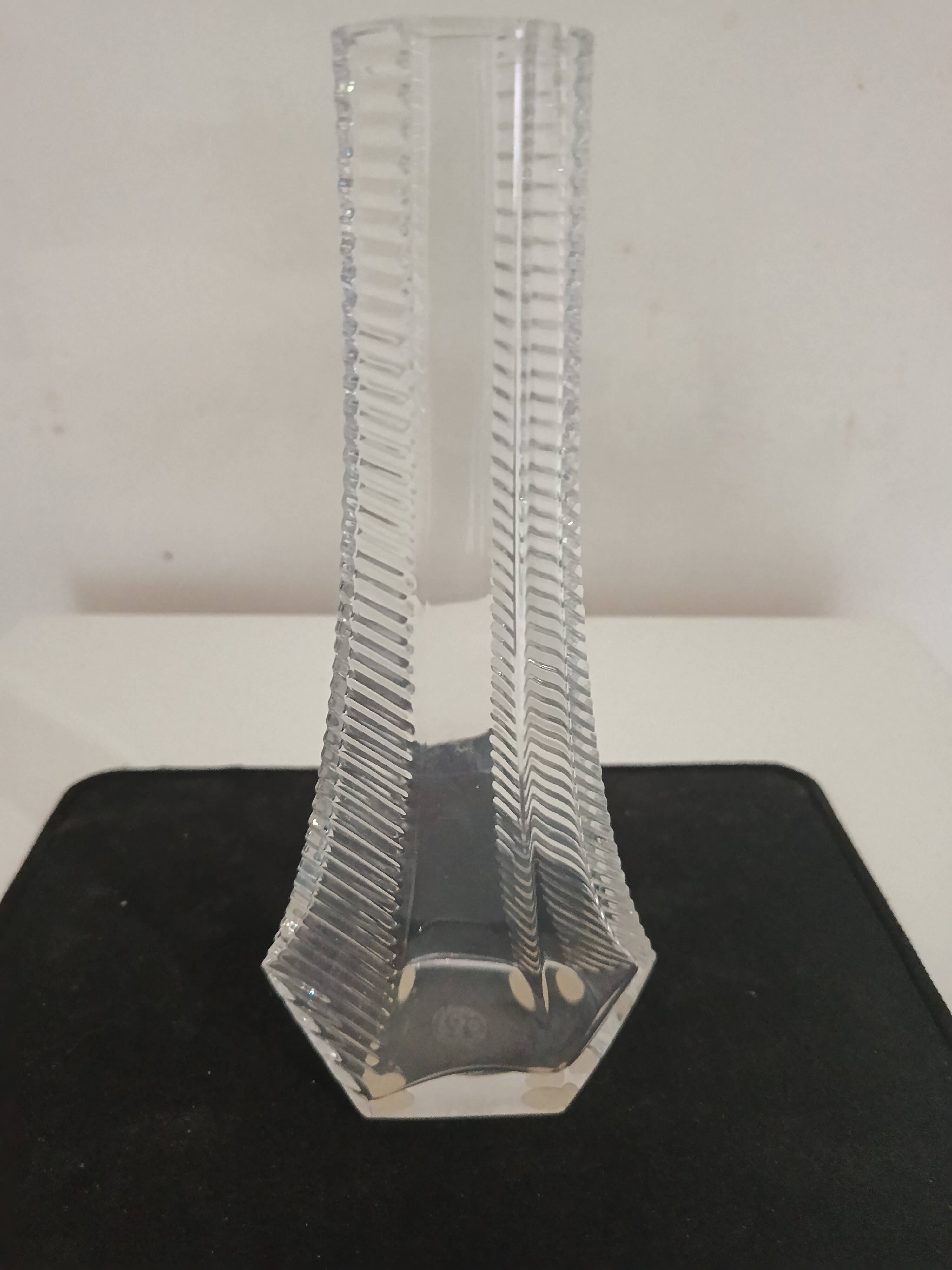 Baccarat vase