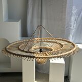 Suspension rattan saucer iron frame D:120 H:60