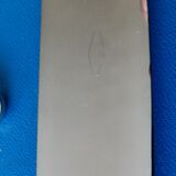 Napoleon III leg of lamb service, silver handle, stainless steel blade