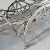 Wilson adjustable deck chair produced in 1871.