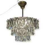 Crystal Prism Chandelier by Kinkeldey, 1970s