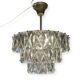 Crystal Prism Chandelier by Kinkeldey, 1970s