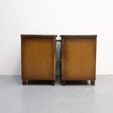 Set vintage nachtkastjes Jaren 70