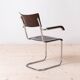 Set of 4 Bauhaus Dining Chairs, designed by Mart Stam, Tubular Steel Base