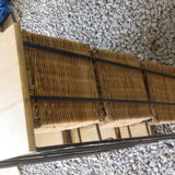 Meuble rotin métal
