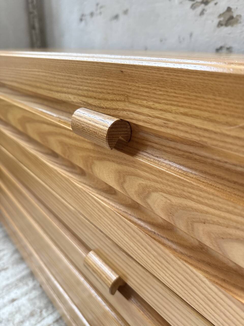 Solid oak chest of drawers Regain XL