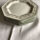 Set of 5 dessert plates by Johnson Brothers, dimensions: diameter - 19.5 cm -