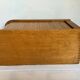 Wooden box rolling curtain dovetails