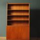 Bookcase/secretary with chair, 1960s set