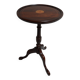 Table d'appoint ronde en acajou vintage