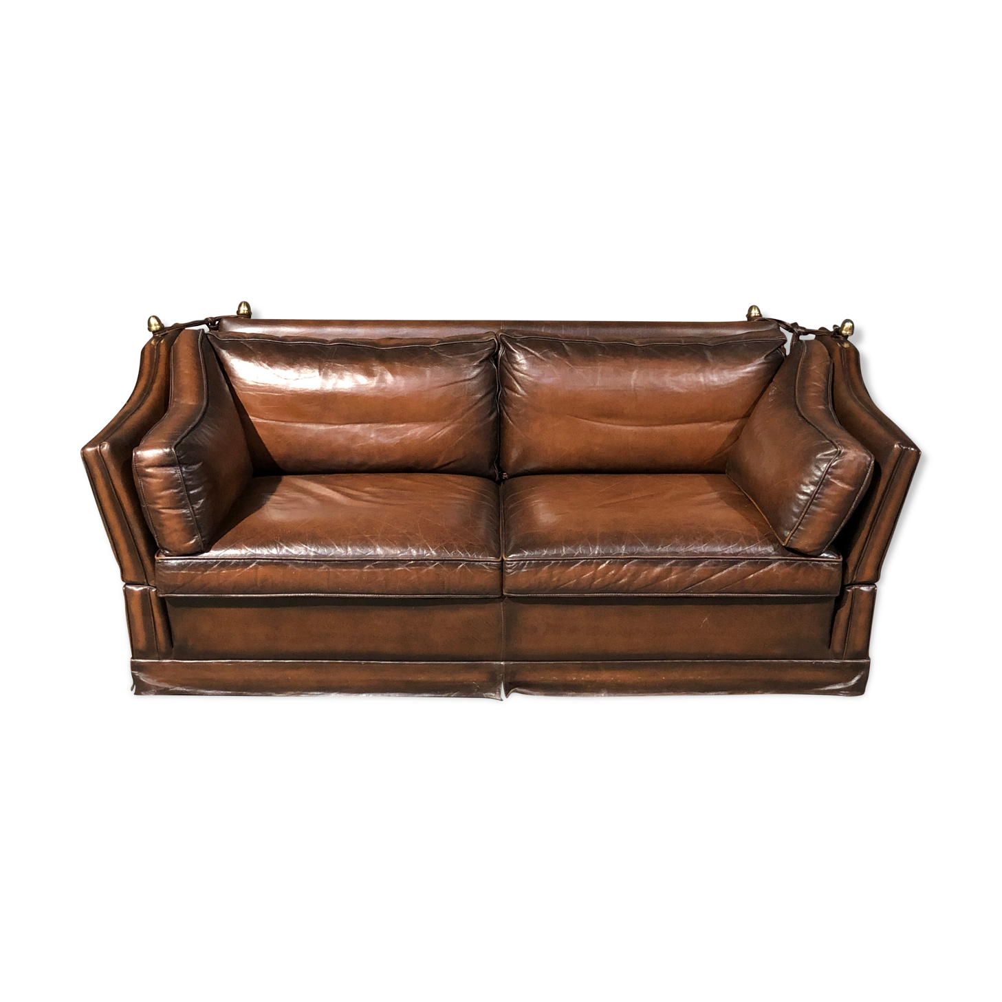 Leather sofa