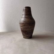 70s Spara ceramic Japandi vase, minimalist vase.