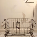 Old metal cradle from the late 1920s
