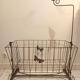 Old metal cradle from the late 1920s