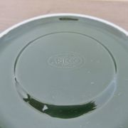 Apilco, set of 2 cups and saucers, Parisian bistros