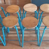 Set of 8 stools