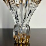 Crystal and gold vase from the 50s
