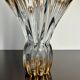 Crystal and gold vase from the 50s