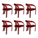 Elisa Armchairs attributed to Giovanni Battista Bassi, 1960s, Set of 6