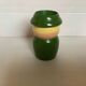 Coquetier wood painted small character