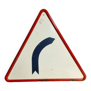 Panneau de signalisation vintage