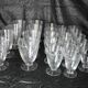 Verres cristal Art déco gravés France 1930 x24