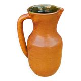 Ceramic pitcher from the Madoura plein feu workshop signed.