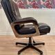 Swivel armchair and its ottoman "drabert" for "gerd lange".