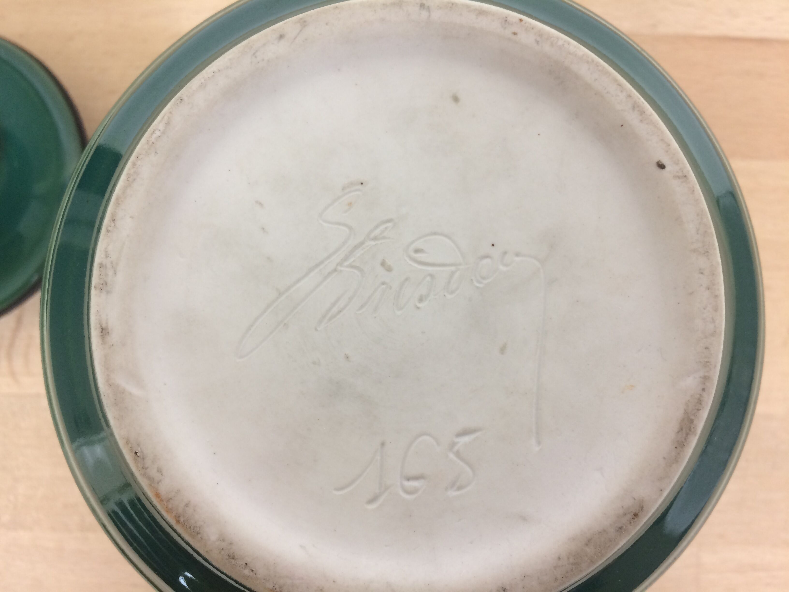 Ceramic pot by Lucien Brisdoux