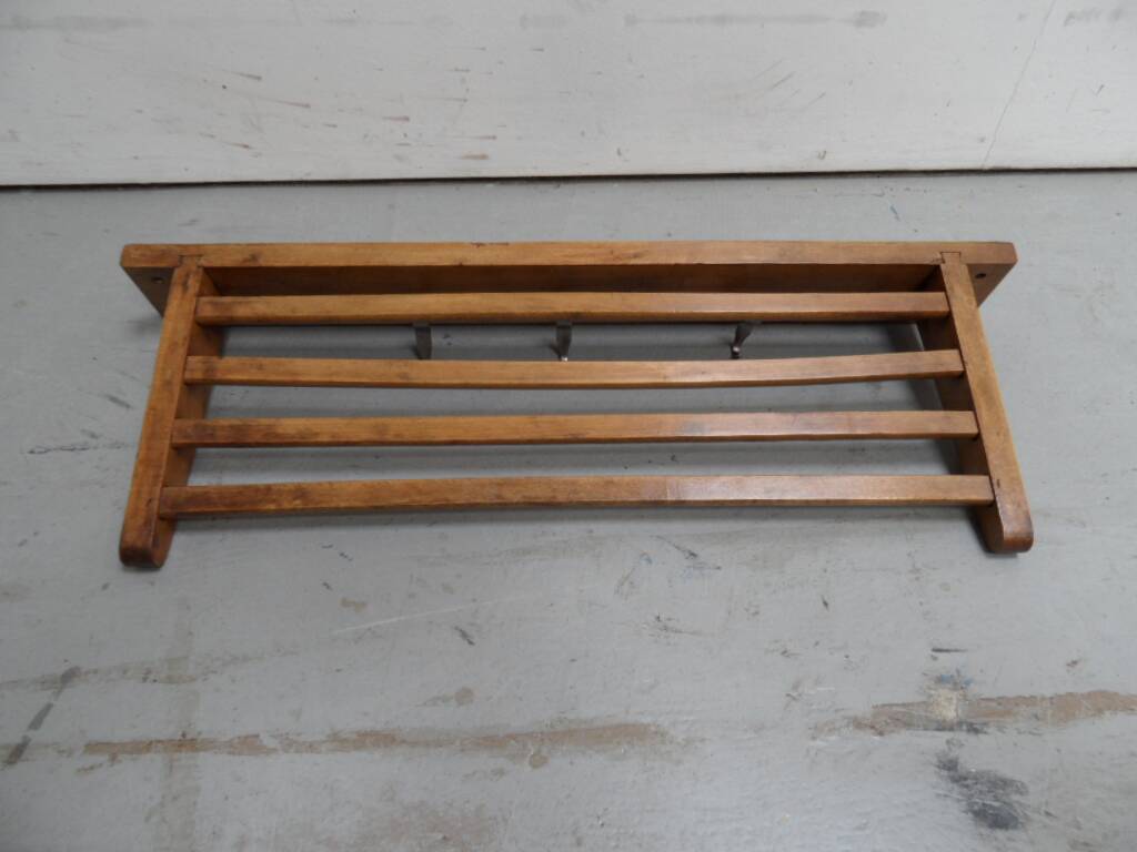 Vintage hanging coatrack