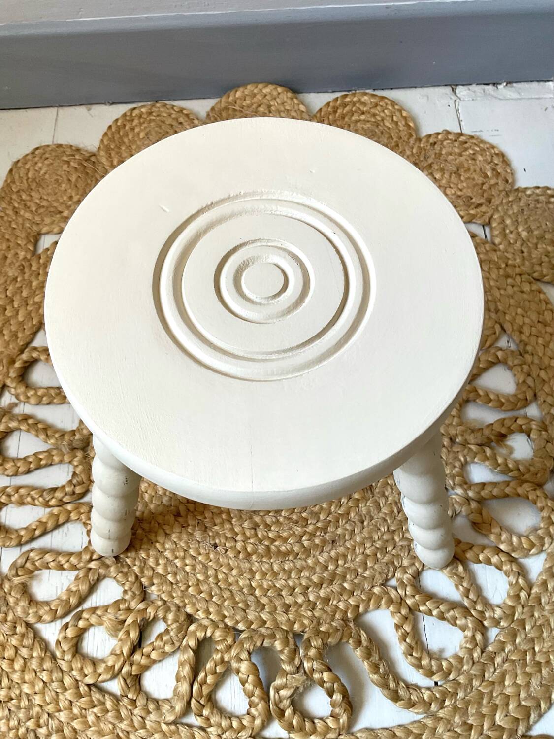 Tabouret tripode vintage