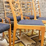 6 Scandinavian chairs 1960