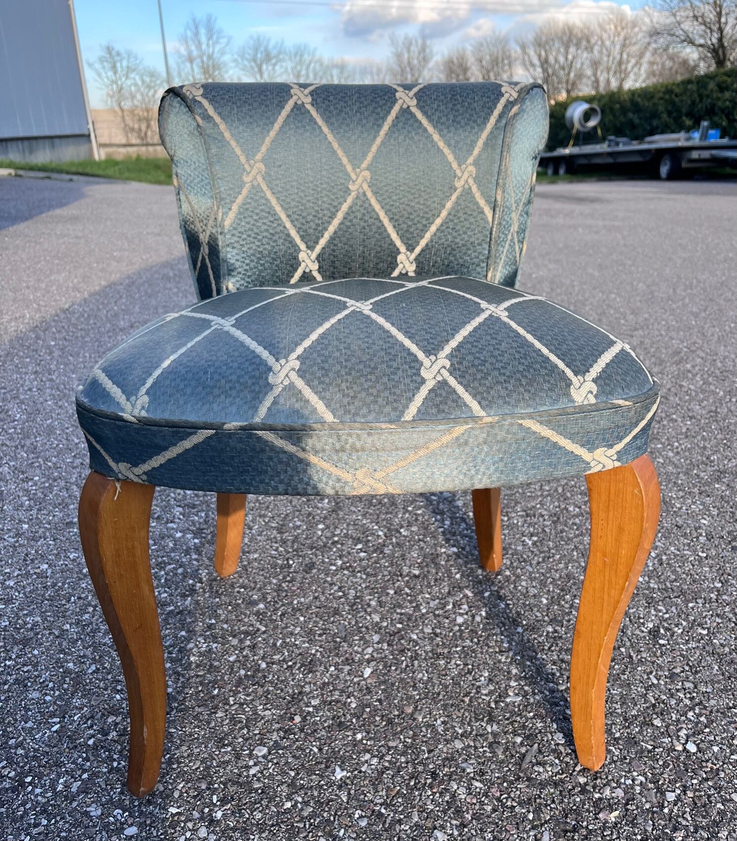 Dressing table chair 1950