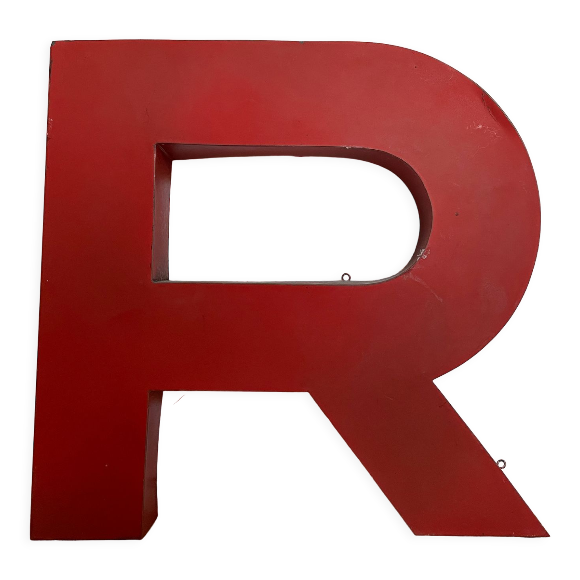 Lettre d’enseigne R