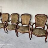 Fauteuils d'époque à retapisser