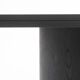Table ronde/carrée en chêne noir