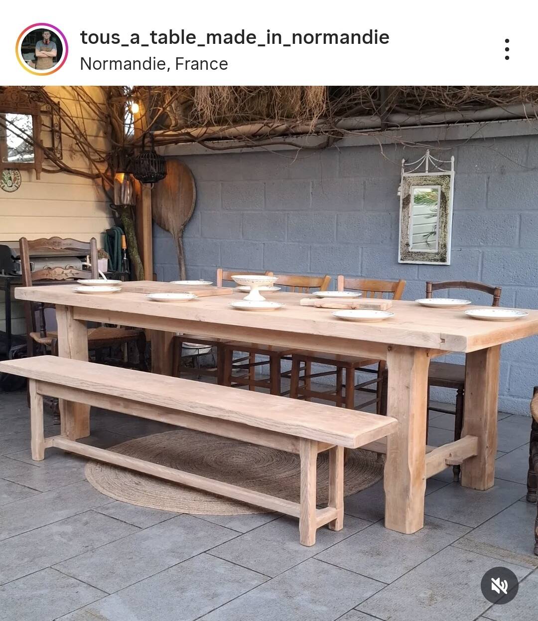XXL farmhouse table