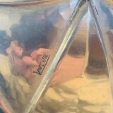 Aluminum art deco vase signed Laveur "Caudron Art"